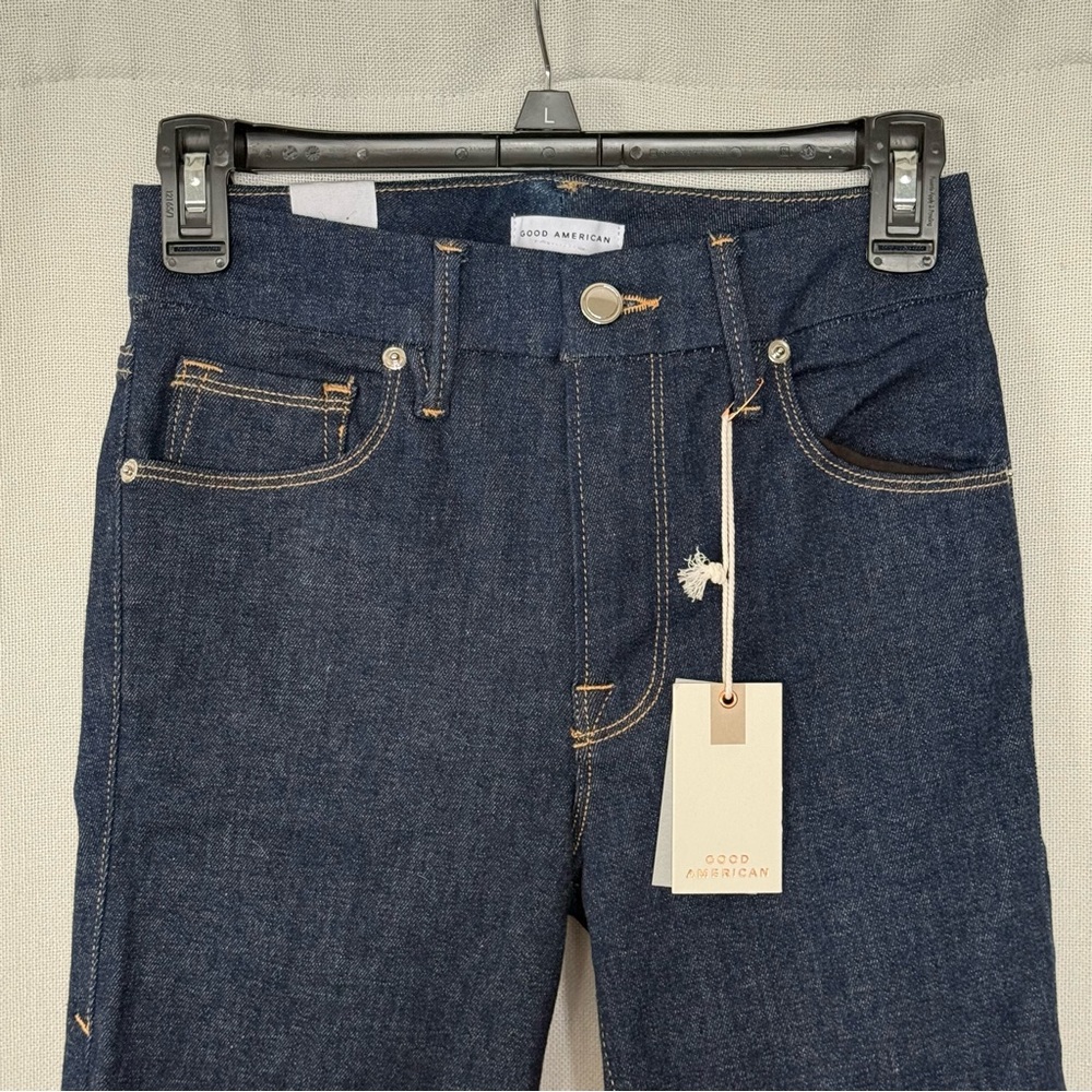 Good American Dark Blue Jeans